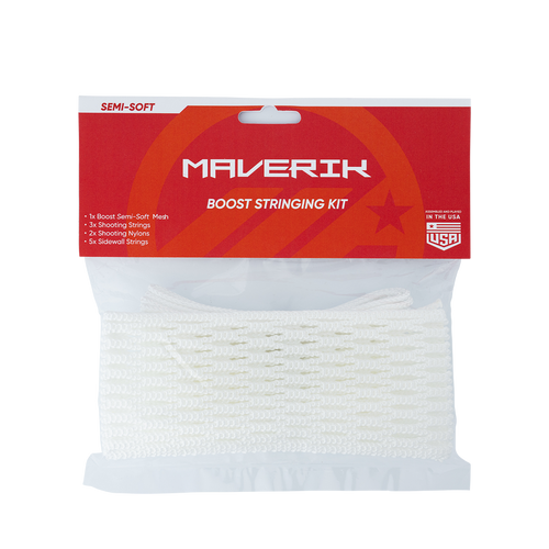 Vist Large View of Product Image Which is Maverik Boost Semi-Soft Complete Mesh Kit White #3003901