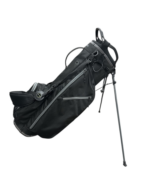 Vist Large View of Product Image Which is Used One With Golf Men’s Golf Stand Bag - Black