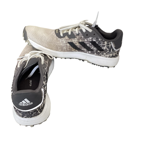 Vist Large View of Product Image Which is Used Adidas Mens Golf Shoes Grey Senior 8