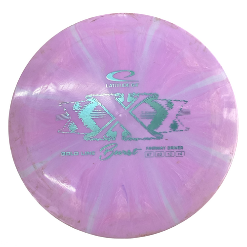 Vist Large View of Product Image Which is Used Latitude 64 BURST Disc Golf Driver Pink