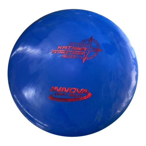 Vist Large View of Product Image Which is Used Innova STAR KATANA Disc Golf Driver Royal Blue