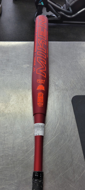 Vist Large View of Product Image Which is Used Miken FREAK PRIMO MAX LOAD MP21MU BB/SB Slowpitch Bat 34"