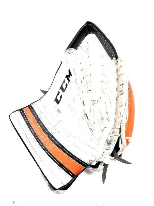 Vist Large View of Product Image Which is Used CCM EFLEX 500 Senior Goalie Catcher White