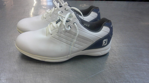 Vist Large View of Product Image Which is Used Foot Joy Mens Golf Shoes White Senior 9.5
