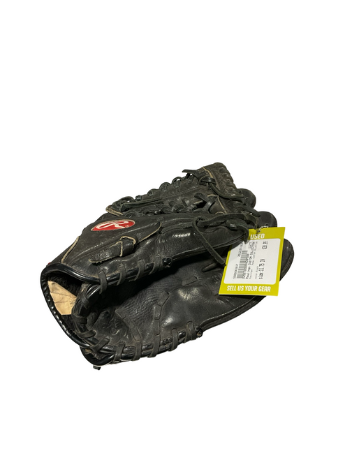 Vist Large View of Product Image Which is Used Rawlings CUSTOM COLLECTION BB/SB Glove RH Throw Black 11 3/4"