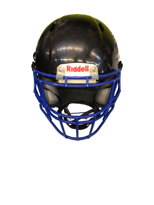 Vist Large View of Product Image Which is Used Riddell VICTOR FB Helmet Black S/M