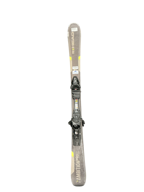 Vist Large View of Product Image Which is Used Head AMBITION PRO 140 Womens DH Ski/Binding Yellow And Grey 140 cm