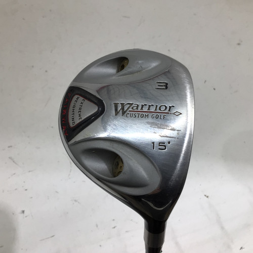 Vist Large View of Product Image Which is Used Warrior 3 WOOD 15 DEG RH CUSTOM GOLF Mens Fairway Wood RH 3 Wood