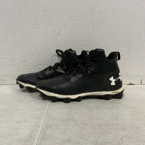 Vist Large View of Product Image Which is Used Under Armour BB/SB Cleats Black Senior 9.5