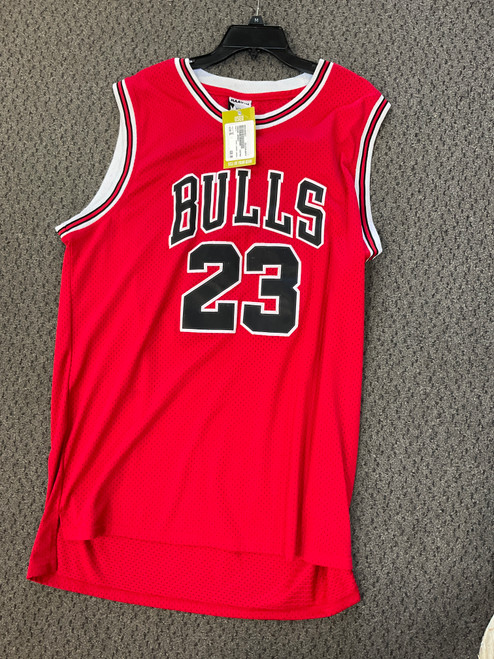 Vist Large View of Product Image Which is Used Regent JORDAN JERSEY Basketball Adult Top Red XL