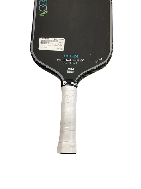 Vist Large View of Product Image Which is Used 11SIX24 HURACHE-X ALPHA 1 Pickleball Racquet Black