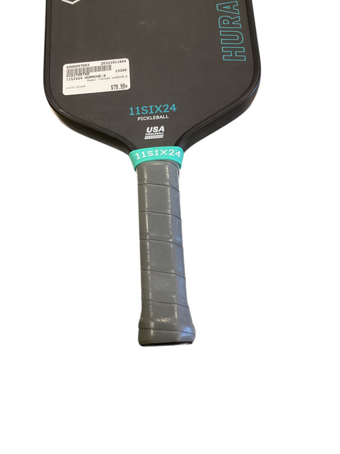 Vist Large View of Product Image Which is Used 11SIX24 HURACHE-X Pickleball Racquet Black