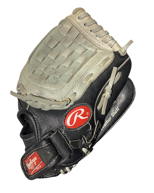 Vist Large View of Product Image Which is Used Rawlings SC BB/SB Glove RH Throw Black 11 1/2"