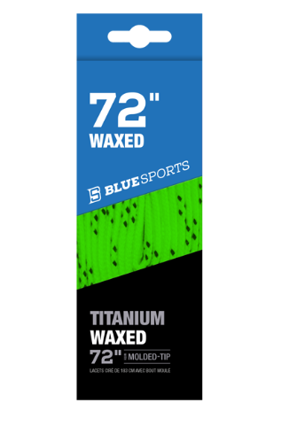 Vist Large View of Product Image Which is New WAXED LIME GREEN/BLACK 72" LACES