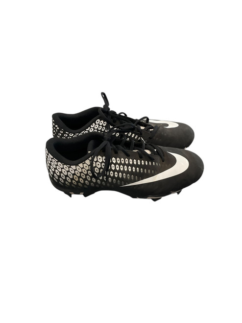 Vist Large View of Product Image Which is Used Nike VAPOR BLACK BB CLEATS BB/SB Cleats Black Youth 11.5