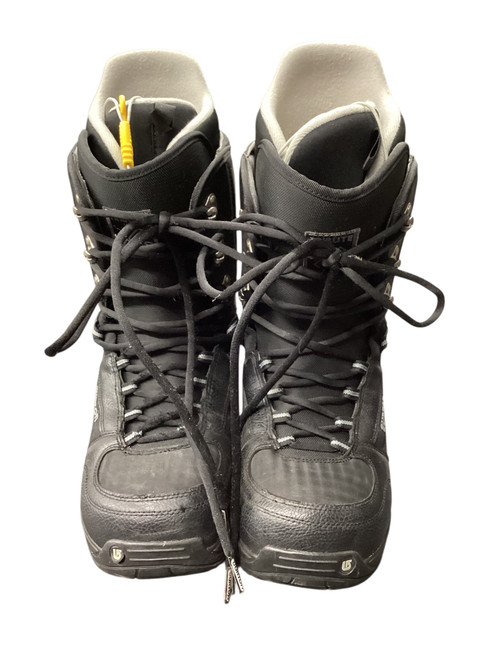 Vist Large View of Product Image Which is Used Burton TRIBUTE Mens Snowboard Boots Black Senior 9.5