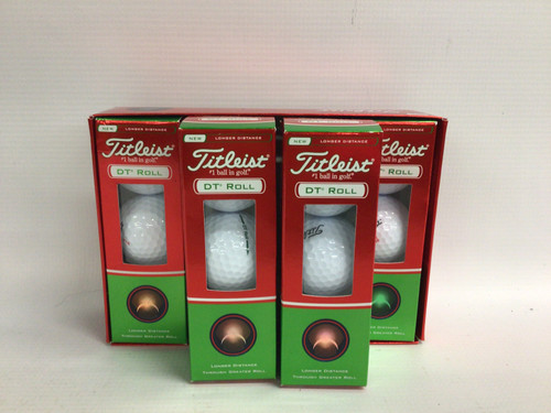 Vist Large View of Product Image Which is Used Titleist DT ROLL 12 Pack - Golf Balls