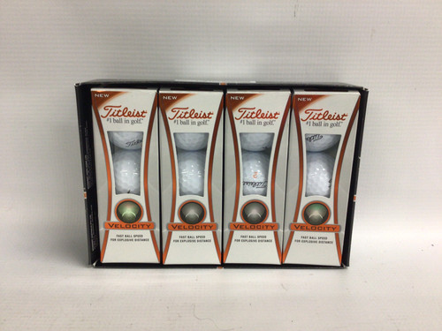 Vist Large View of Product Image Which is Used Titleist VELOCITY 12 Pack - Golf Balls