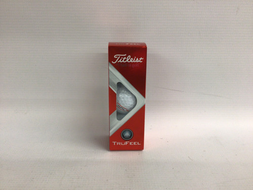 Vist Large View of Product Image Which is Used Titleist TRU FEEL 3 Ball - Golf Ball Sleeve