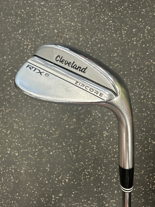 Vist Large View of Product Image Which is Used Cleveland RTX6 ZIPCORE Golf Wedge Mens RH 58 Degree