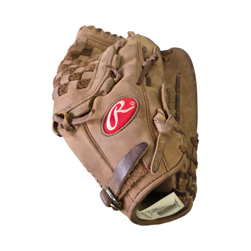 Vist Large View of Product Image Which is Used Rawlings SANDLOT BB/SB Glove RH Throw Brown 12 1/2"