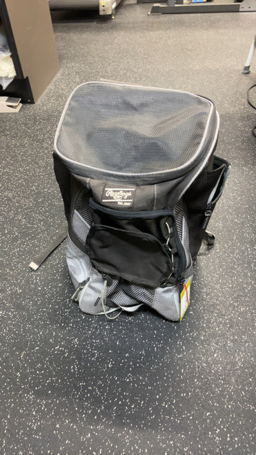 Vist Large View of Product Image Which is Used Rawlings MARK OF A PRO BACKPACK BB/SB Player Backpack Black