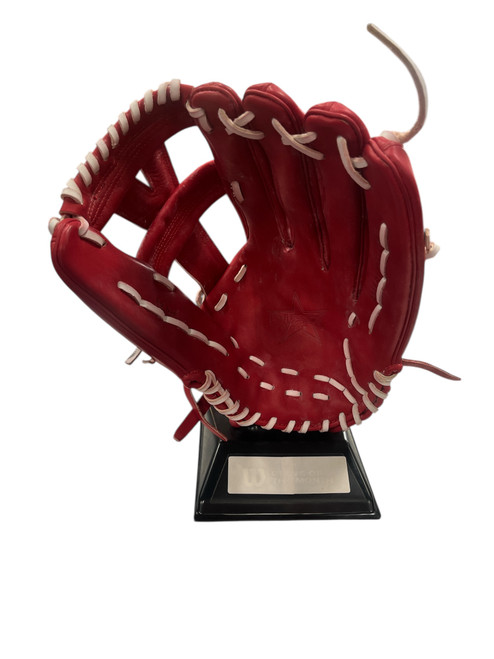 Vist Large View of Product Image Which is Used DIRTY SPORTS BB/SB Glove RH Throw Red 14"