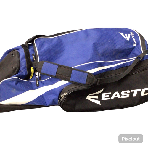 Vist Large View of Product Image Which is Used Easton CATCHERS WHEELED BB/SB Player Wheeled Bag Royal Blue