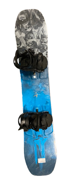 Vist Large View of Product Image Which is Used Burton PROCESS Boys Board/Binding Navy Blue 130 cm