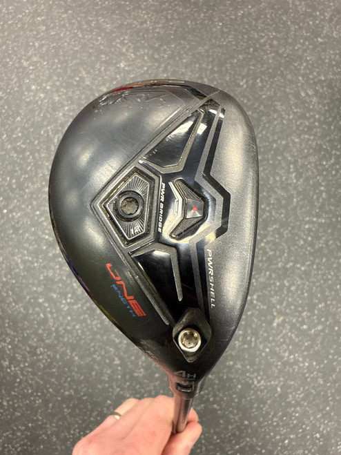 Vist Large View of Product Image Which is Used Cobra KING SPEED ONE LENGTH Mens Hybrid Club RH 4 Hybrid