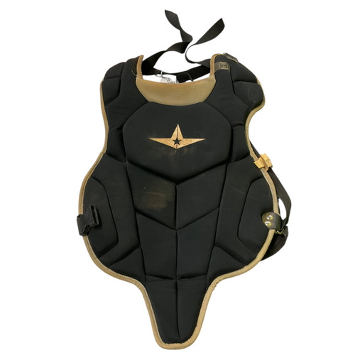 Vist Large View of Product Image Which is Used All Star ALL STAR CATCHERS CHEST PROTECTOR Catchers Chest Protector Black Junior