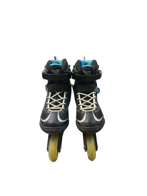 Vist Large View of Product Image Which is Used Bladerunner ADVANTAGE PRO XT Senior Roller Quad Skates Black Senior 7