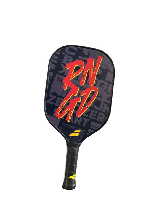 Vist Large View of Product Image Which is Used Babolat RNGD Pickleball Racquet Black