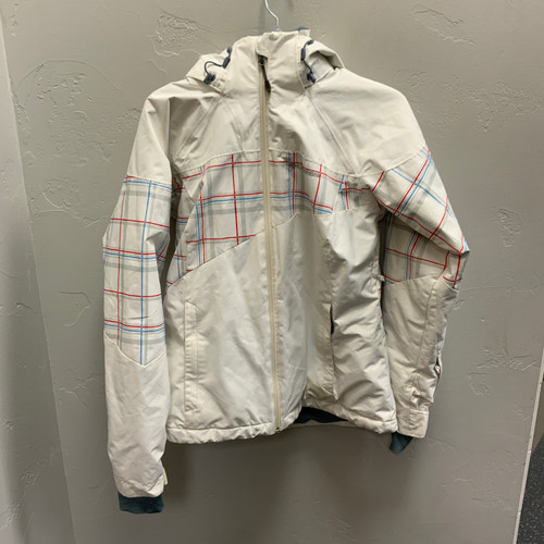 Vist Large View of Product Image Which is Used Columbia Outerwear Heavy Jacket W White MD