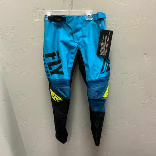 Vist Large View of Product Image Which is Used FLY RACING Youth Bottom Royal Blue Youth