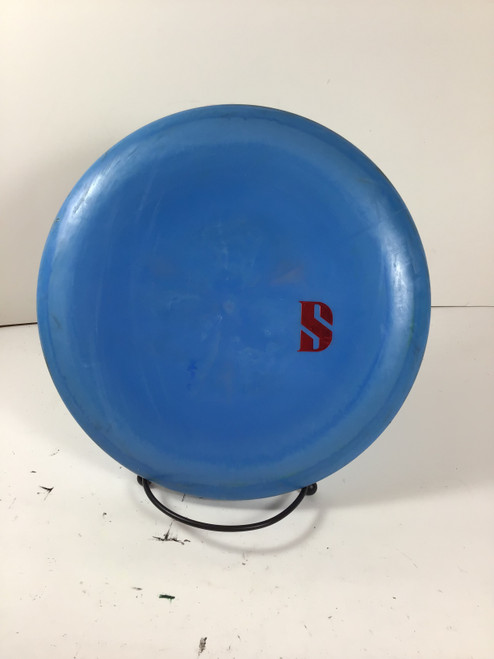 Vist Large View of Product Image Which is Used Lone Star Disc ALPHA PENNY Disc Golf Putter Royal Blue 174g