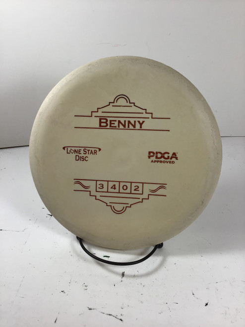 Vist Large View of Product Image Which is Used Lone Star Disc D2 BENNY Disc Golf Putter Beige 174g