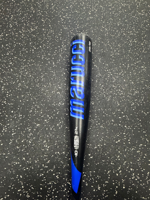Vist Large View of Product Image Which is Used Marucci F5 BB/SB USSSA 2 3/4 Bat Royal Blue 28 1/2"