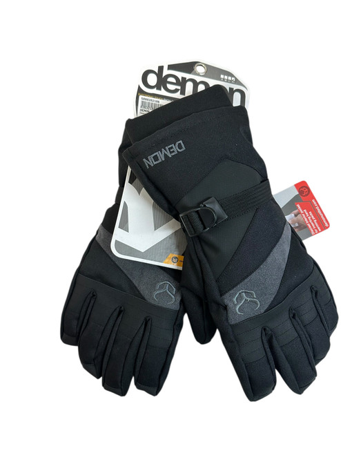 Vist Large View of Product Image Which is Used Demon Outerwear Mens Gloves Black XL