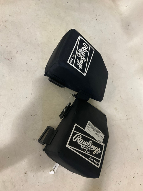 Vist Large View of Product Image Which is Used Rawlings KNEE SAVERS BB/SB Catchers Knee Savers Black