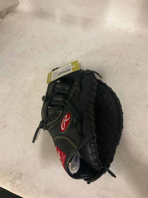 Vist Large View of Product Image Which is Used Rawlings RENEGADE BB/SB First Base RH Throw Black 12 1/2"