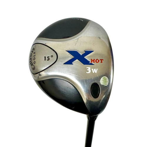 Vist Large View of Product Image Which is Used Callaway X HOT Men's RH 3 Wood Regular Flex Graphite Shaft