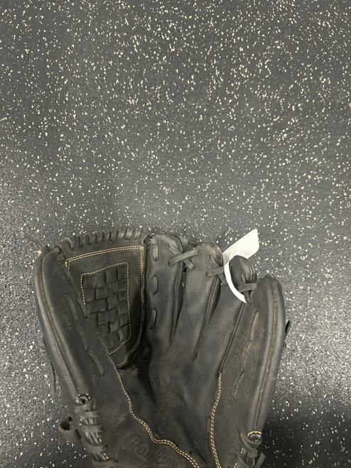 Vist Large View of Product Image Which is Used Rawlings PS125 BB/SB Glove RH Throw Black 12 1/2"