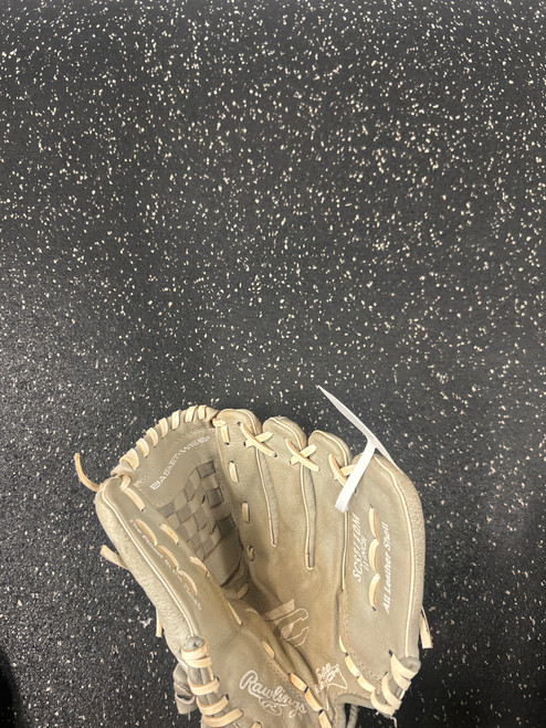 Vist Large View of Product Image Which is Used Rawlings SCSB110M BB/SB Glove RH Throw Grey 11"