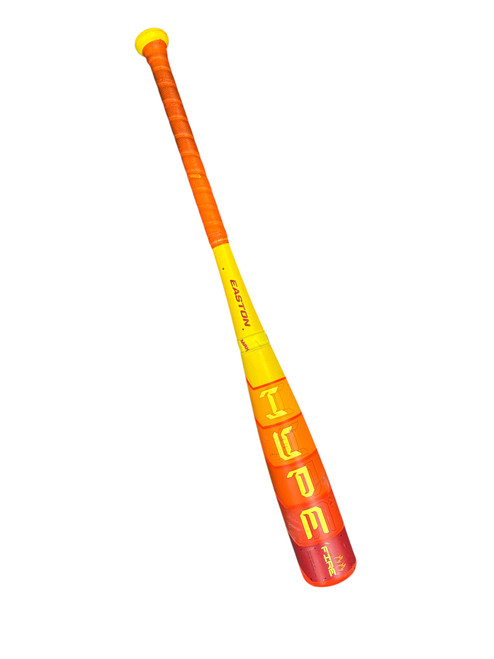 Vist Large View of Product Image Which is Used Easton HYPE FIRE 2025 BB/SB USA 2 5/8 Bat 27"