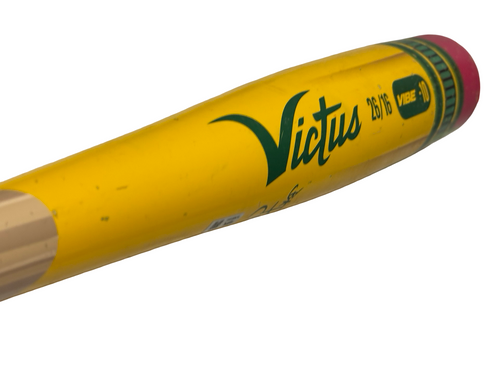 Vist Large View of Product Image Which is Used Victus VIBE PENCIL VJBBVIBP -10 Junior Big Barrel Coach Pitch USSSA 2 3/4 Baseball Bat 26" 26/16