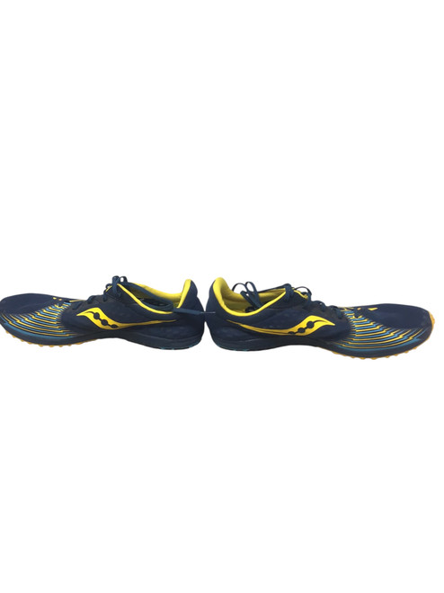 Vist Large View of Product Image Which is Used Saucony KLIKENNY XC Track & Field Cleats Adult Navy Blue Senior 11