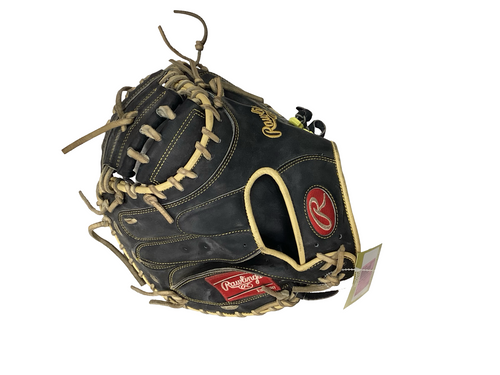 Vist Large View of Product Image Which is Used Rawlings HEART OF THE HIDE BB/SB Catchers RH Throw Brown 34"