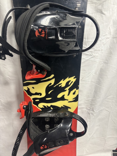 Vist Large View of Product Image Which is Used EVOLUTION W/KEMPER BINDINGS Mens Board/Bindings Black 135 cm