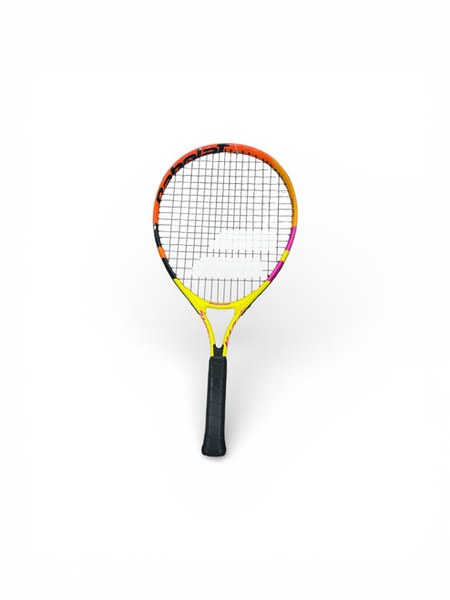 Vist Large View of Product Image Which is Used Babolat MADAL JR 21 Junior Tennis Racquet Orange 21"